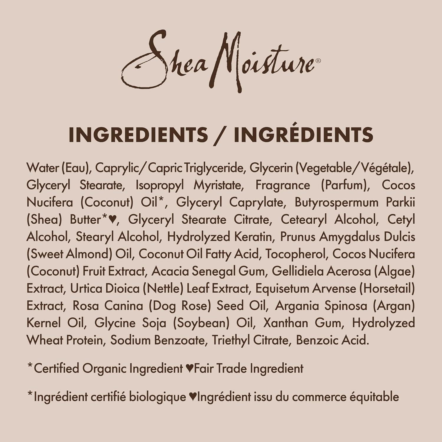 imageShea Moisture 100 Percent Virgin Coconut Oil LeaveIn Treatment 8 Ounce