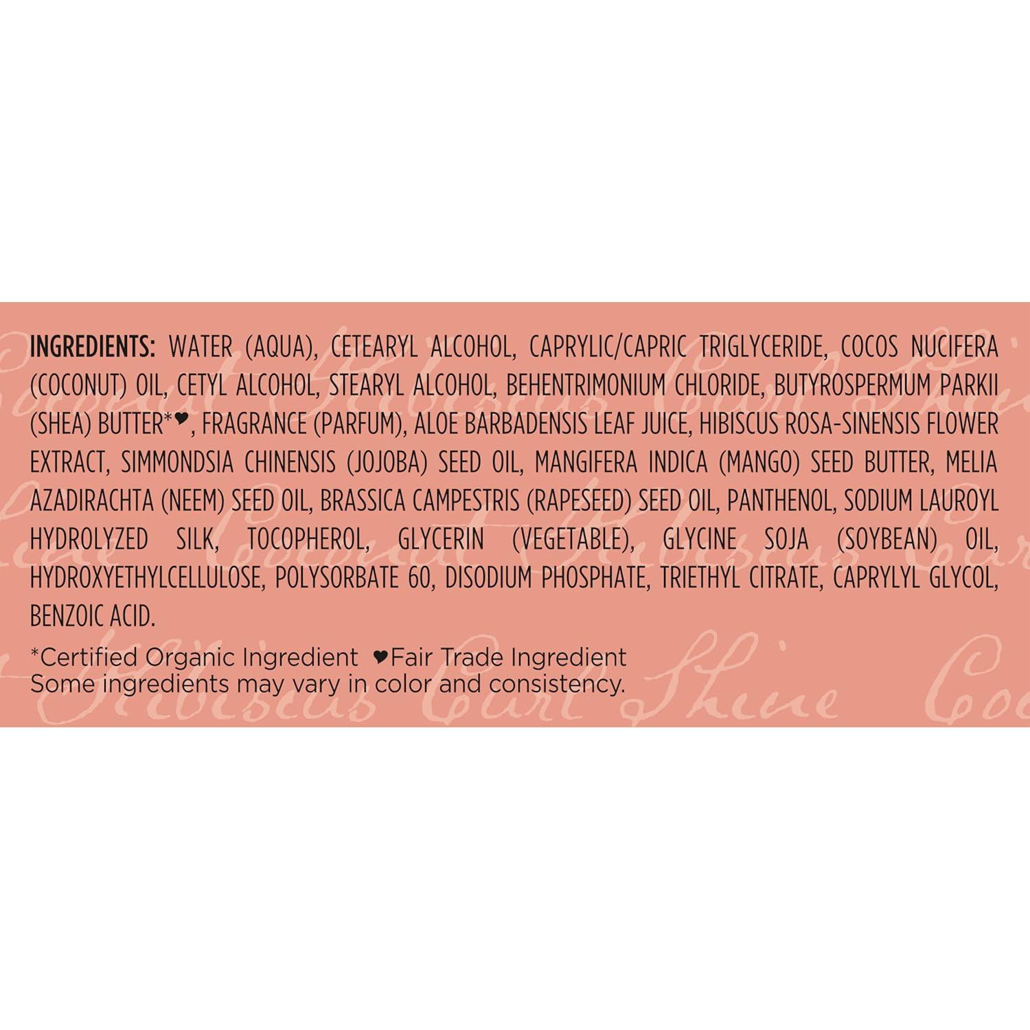 imageShea Moisture Curl ampamp Shine Conditioner Coconut ampamp Hibiscus for Thick Curly Hair to Moisturize ampamp Soften 24 oz