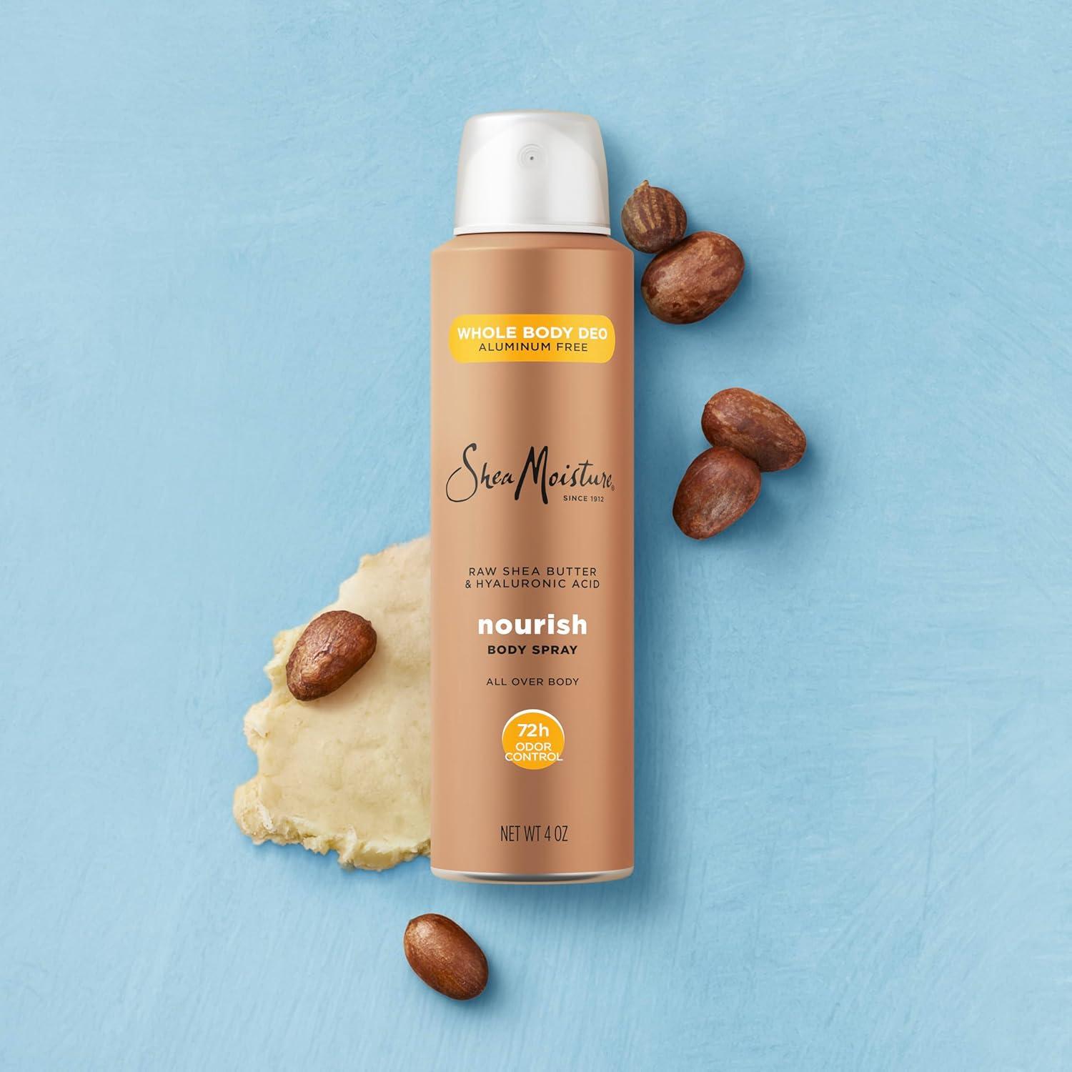 imageSheaMoisture All Over Body Deodorant Spray for Women Raw Shea Butter ampamp Hyaluronic Acid Aluminum Free 4oz