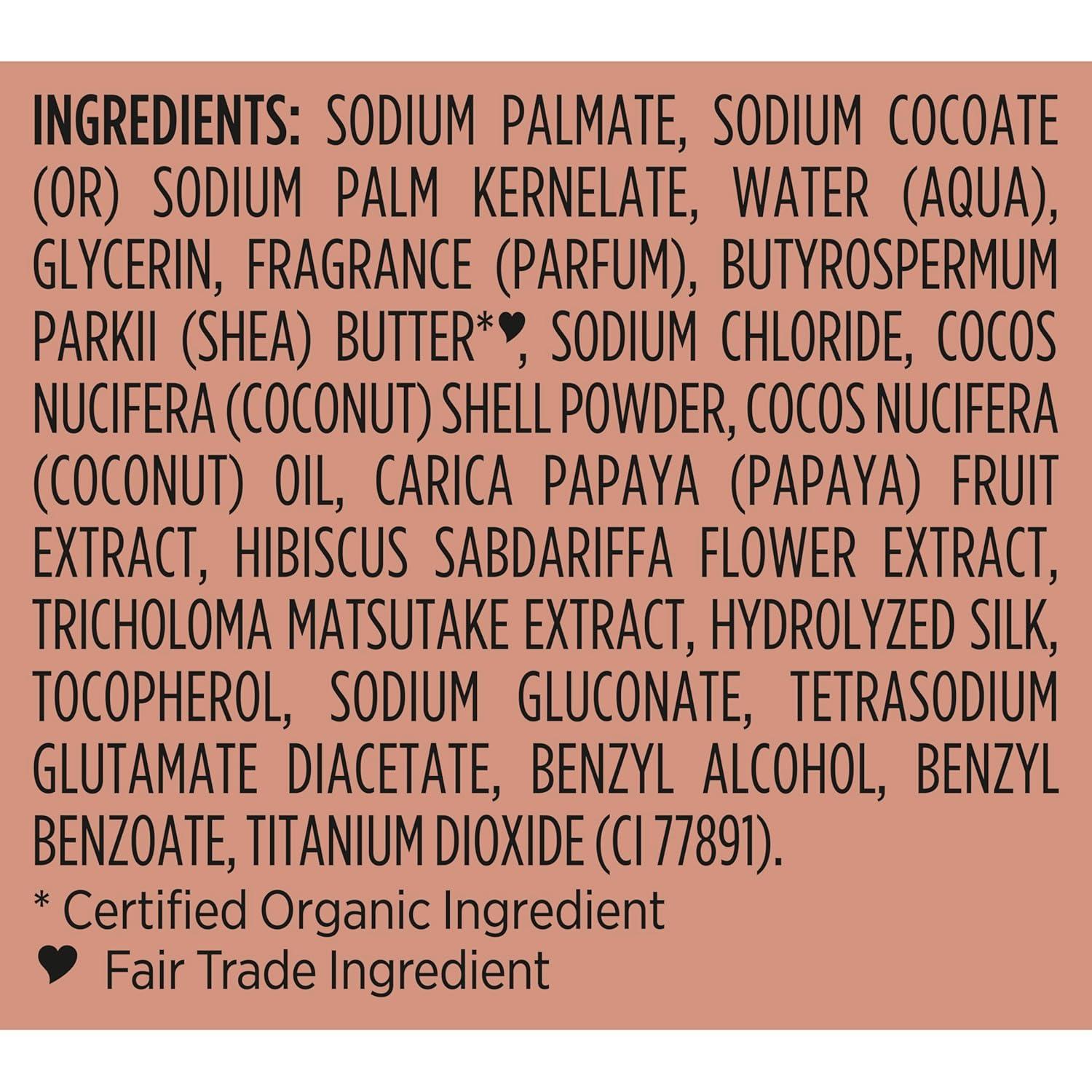 imageSheaMoisture Bar Soap Coconut and Hibiscus 4 Count Glowing Radiance Glowing Radiance bar soap with 24h shea moisture nutrients for Healthy Glowing Skin 8 oz