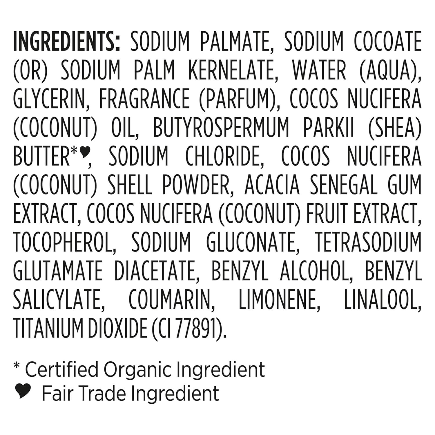 imageSheaMoisture Bar Soap Virgin Coconut Oil 4 count Nourish and Replenish Skin Daily Hydrating bar soap with 24h shea moisture nutrients for Healthy Glowing Skin 8 oz