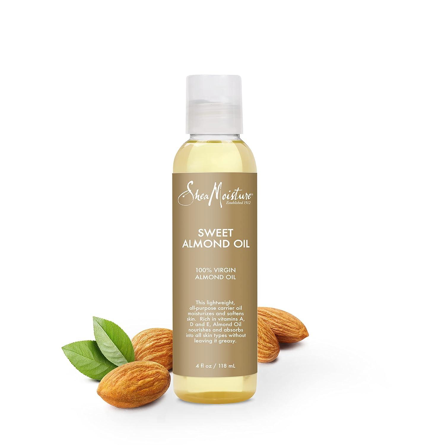 imageSheaMoisture Body Oil for Dry Skin Sweet Almond Oil Cruelty Free 4 oz