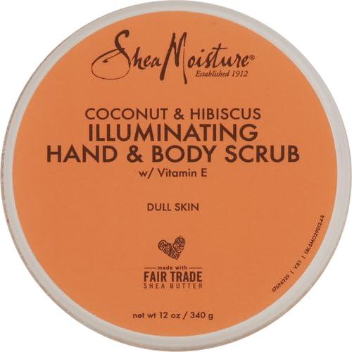 imageSheaMoisture Body Scrub for Dull Skin Illuminating Coconut and Hibiscus CrueltyFree Skin Care 12 oz
