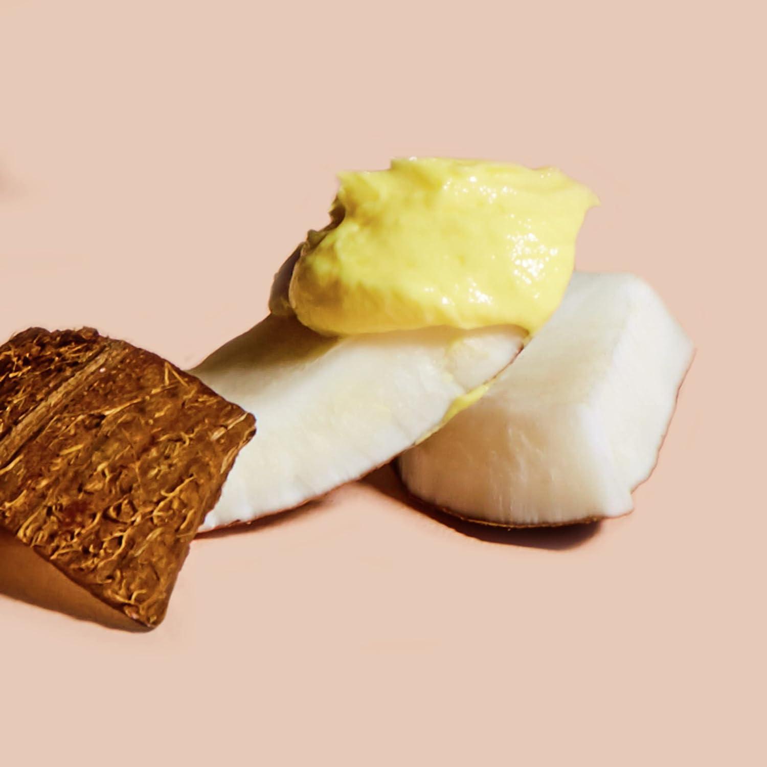 imageSheaMoisture Coconut Custard Curl Defining Cream  Make It Last Wash N Go Primer Enhancer ampamp Detangler for Wavy ampamp Curly Hair Organic Shea Butter 103 Oz103 Fl Oz Pack of 1