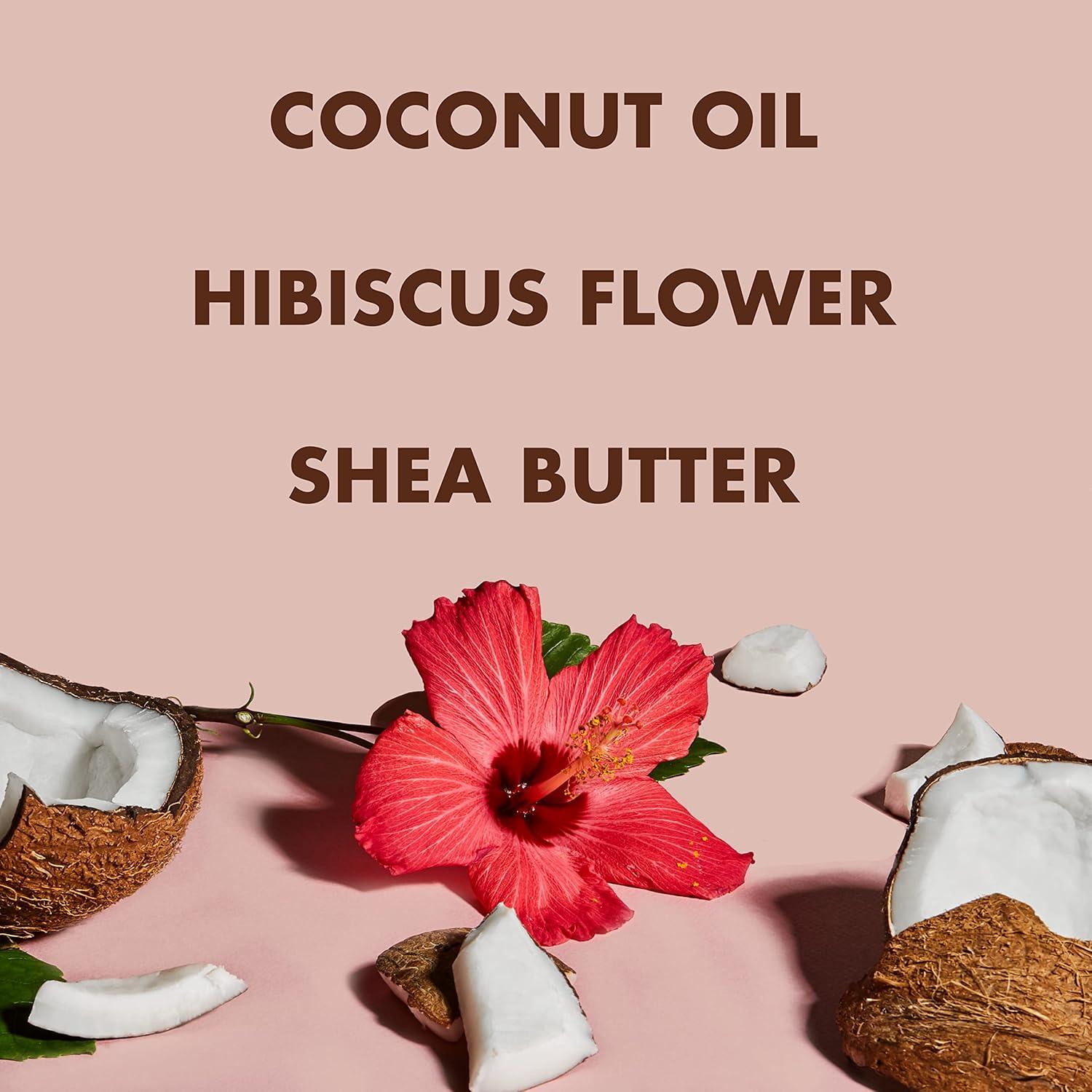 imageSheaMoisture Curl Enhancing Smoothie Hair Cream Coconut and Hibiscus for Thick Curly Hair Sulfate Free and Paraben Free Curl Cream 20 ozHibiscus