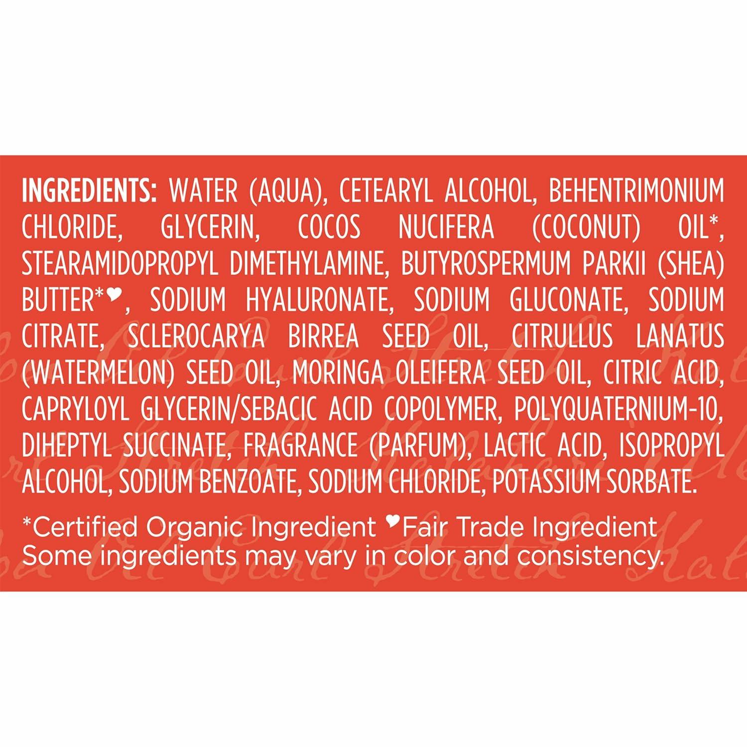 imageSheaMoisture Curl Stretch Conditioner Kalahari Melon Oil Infused with Hyaluronic Serum Hydration Hero Deeply Moisturizes and Repairs Damage for Easy Detangling and Styling 13 Fl Oz