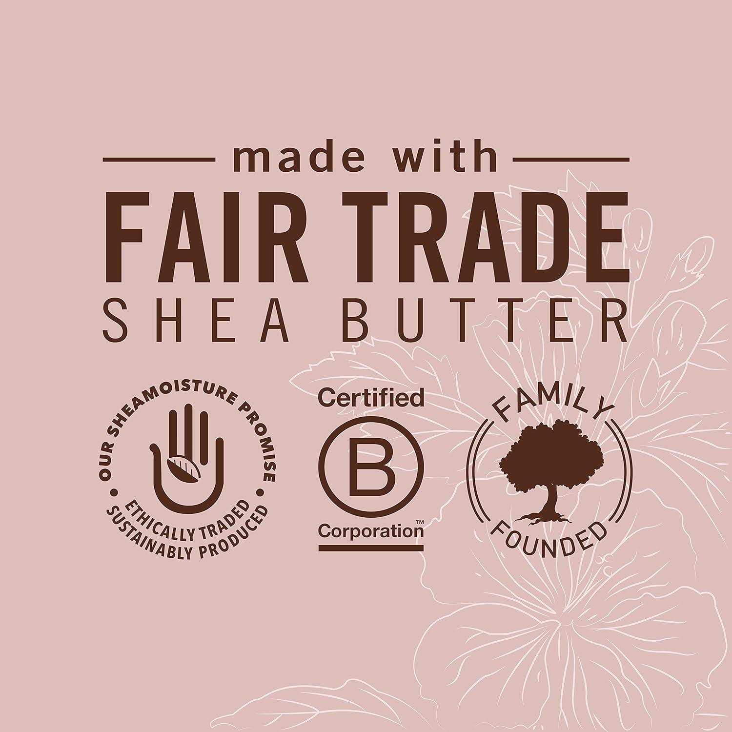 imageSheaMoisture Curl and Shine Coconut Shampoo for Curly Hair Coconut and Hibiscus Paraben Free Shampoo 13 oz 2 Count13 Fl Oz Pack of 2