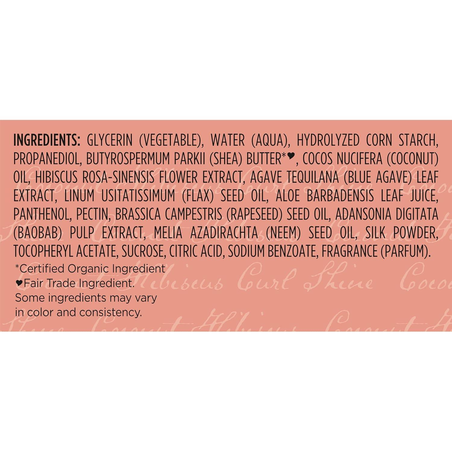 imageSheaMoisture Curling Gel Souffle Coconut and Hibiscus for Thick Curly Hair to Moisturize and Protect Hair 12 oz12 Ounce Pack of 1