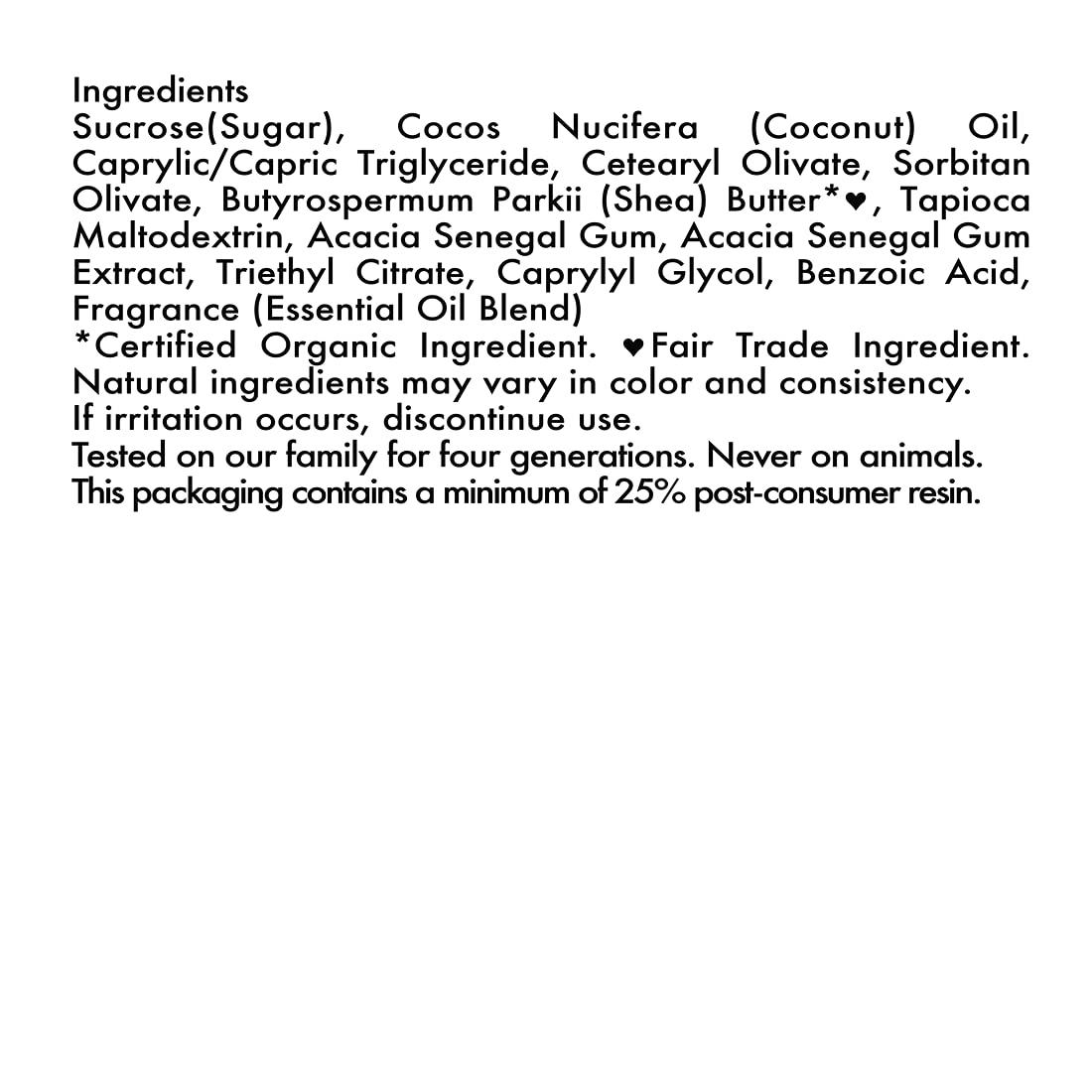 imageSheaMoisture Daily Hydration Crme Sugar Scrub Care for Dry Skin 100 Virgin Coconut Oil Acacia Senegal Exfoliating Scrub Coffee 8 OzSugar Scrub