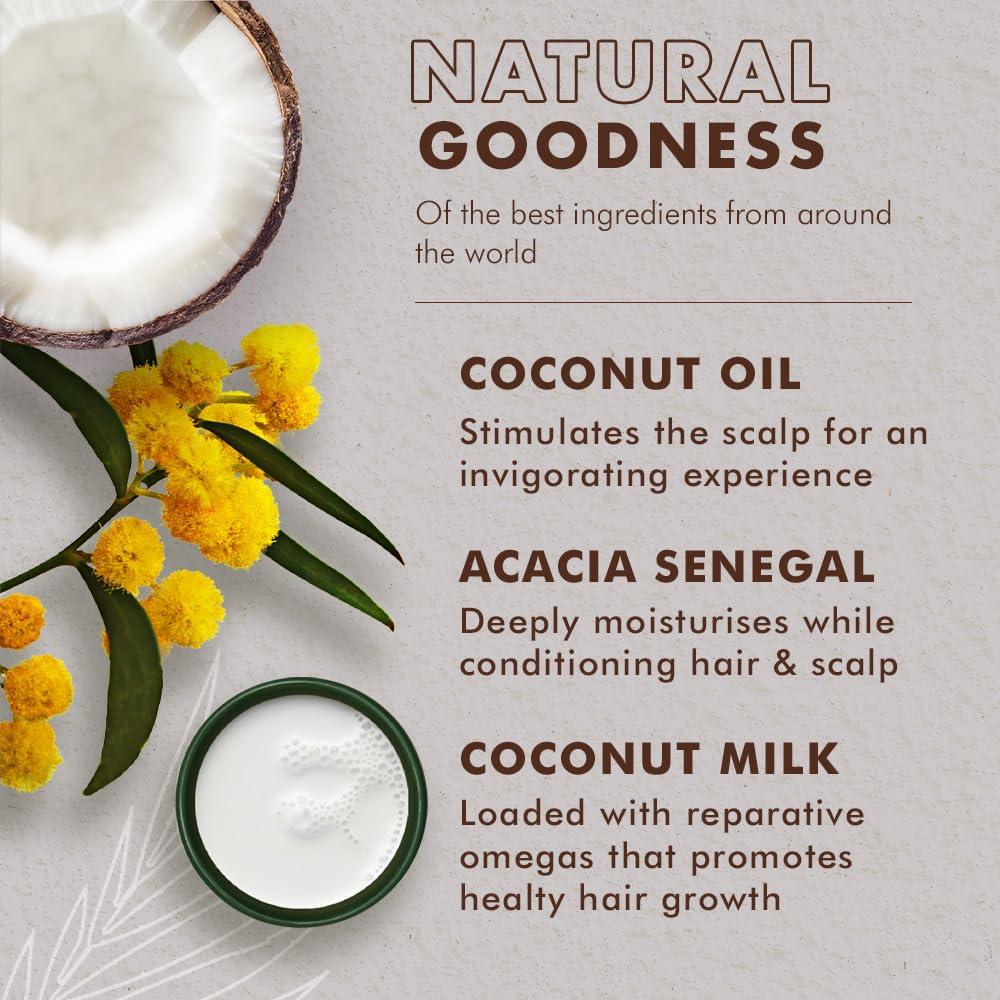 imageSheaMoisture Daily Hydration Shampoo 100 Virgin Coconut Oil for All Hair Types SulfateFree 13 oz13 Ounce Pack of 2