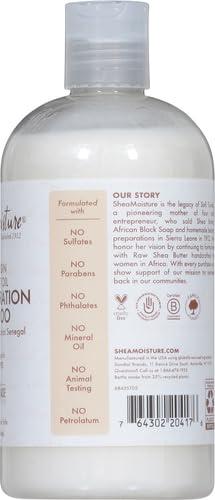 imageSheaMoisture Daily Hydration Shampoo 100 Virgin Coconut Oil for All Hair Types SulfateFree 13 oz13 Ounce Pack of 2