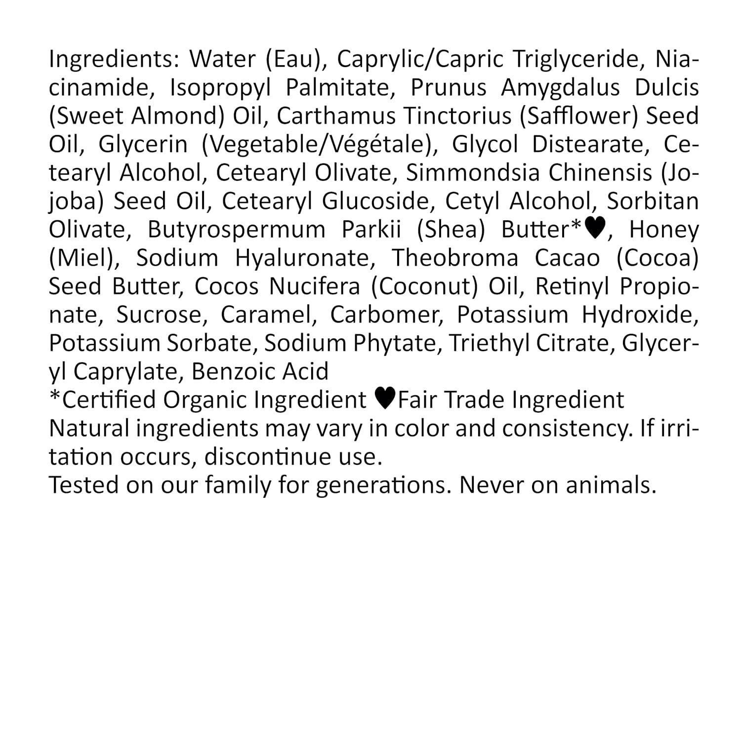 imageSheaMoisture Even and Radiant Face Cream For Uneven Skin Tone and Dark Spots Night Cream With Raw Honey 2 oz