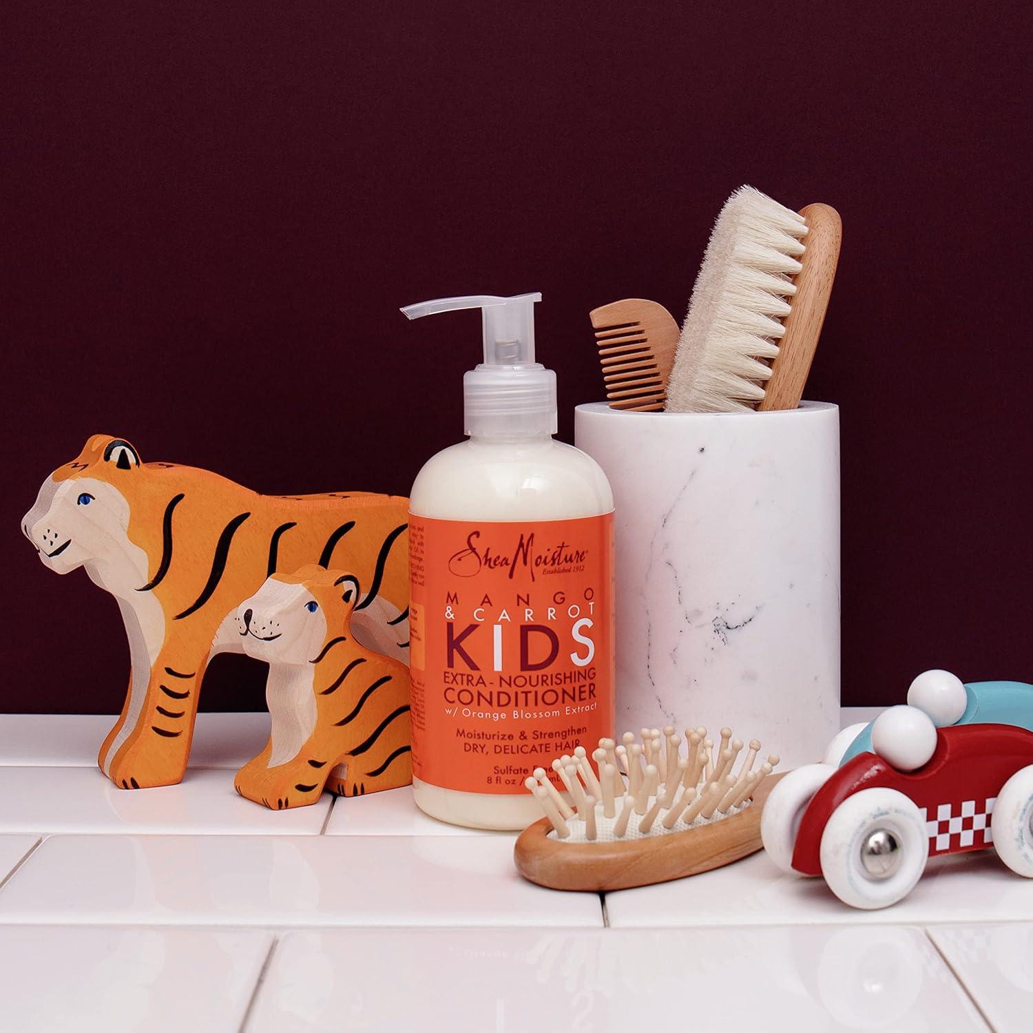 imageSheaMoisture Kids Conditioner for Kids Hair Mango and Carrot Sulfate Free Conditioner 77 oz77 Fl Oz Pack of 1