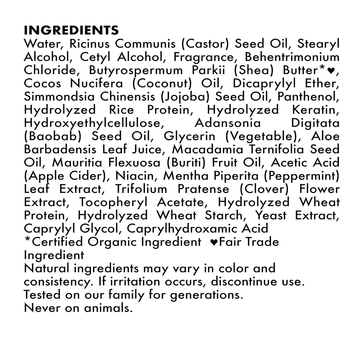 imageSheaMoisture Leave In Conditioner Conditioner For Hair Jamaican Black Castor Oil To Soften and Detangle Hair 20 oz