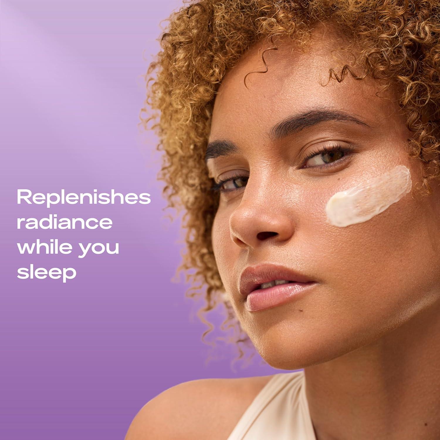 imageSheaMoisture Melanin Care Night Repair Cream Nourished ampamp Radiant for Strengthening Skins Moisture Barrier with ProCeramides Elderberry Complex 2 oz