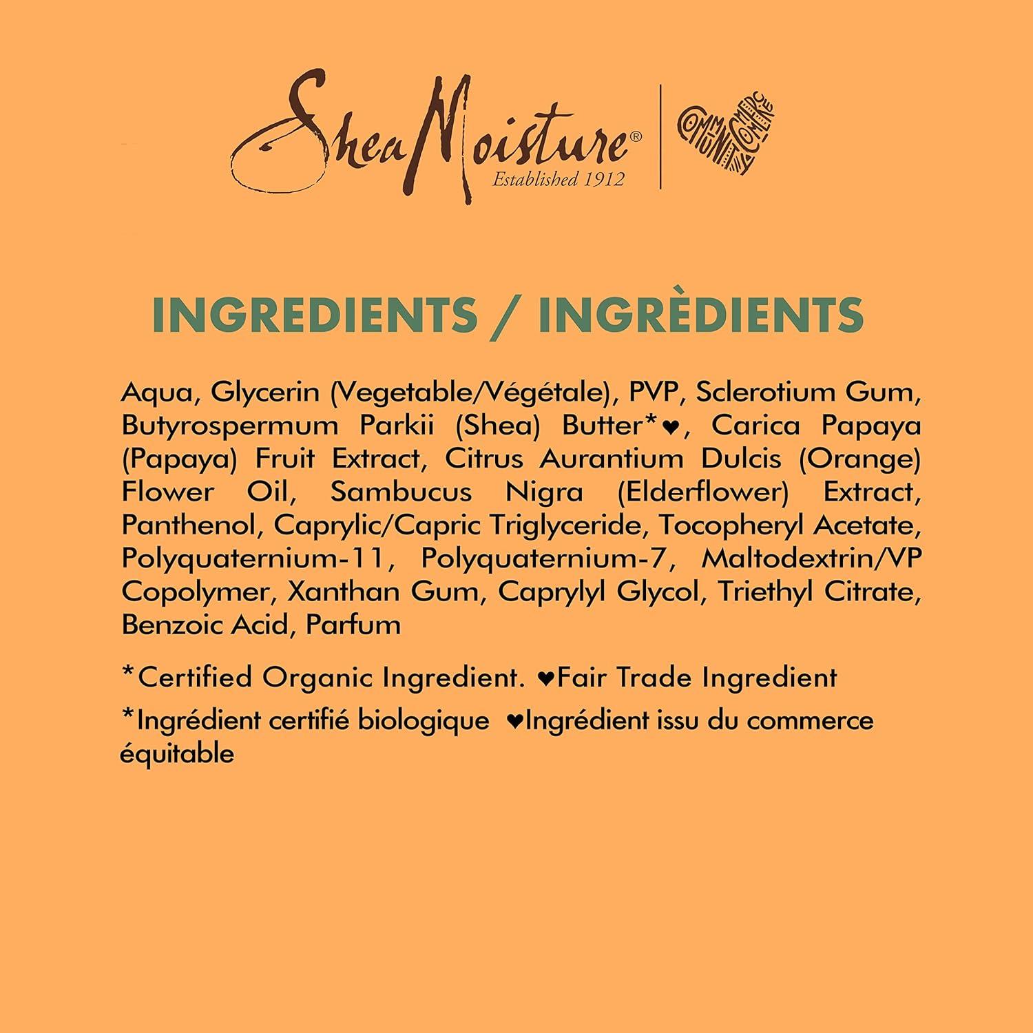 imageSheaMoisture Milk Gel for Wavy Curly Hair Papaya and Neroli Parabenfree Curl Gel Oz 8 Ounce