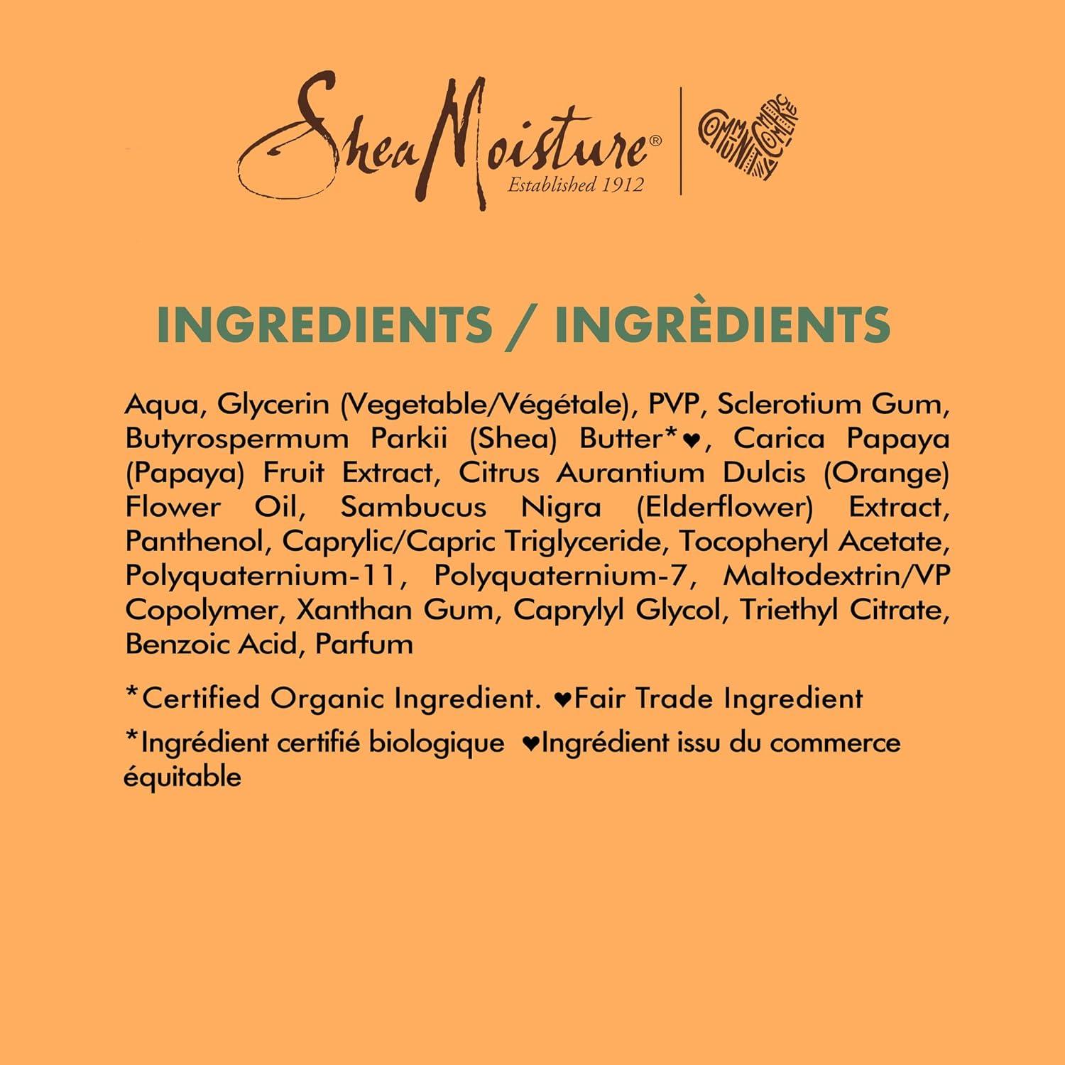 imageSheaMoisture Milk Gel for Wavy Curly Hair Papaya and Neroli Parabenfree Curl Gel Oz 8 Ounce