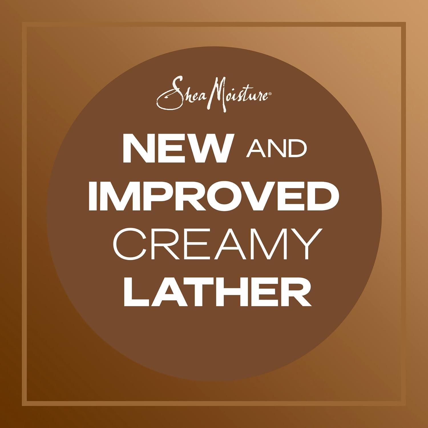 imageSheaMoisture Moisture Retention Shampoo for Dry Damaged or Transitioning Hair Raw Shea Butter Shampoo to Hydrate Hair 13 Fl Oz Pack of 213 Fl Oz Pack of 2
