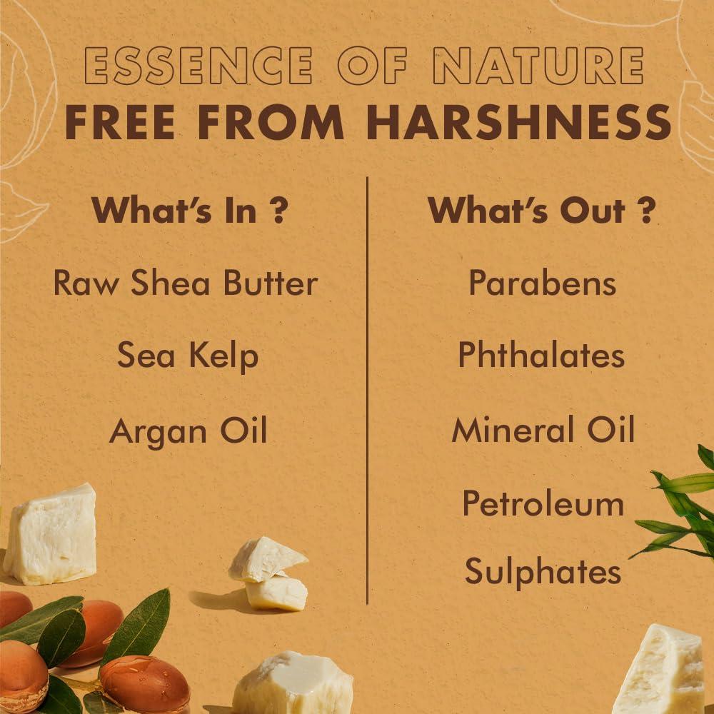 imageSheaMoisture Raw Shea Butter Deep Moisturizing Detangler for Dry Damaged Hair Hair Styling Product Formulated with Sea Kelp and Argan Oil 8 oz