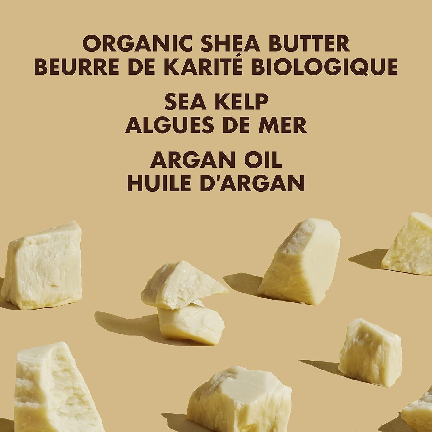 imageSheaMoisture Raw Shea Butter Deep Moisturizing Hair Masque 115 fl oz  Deep Conditioner for Curly Hair to Moisturize and Renew Sustainable Organic CrueltyFreeShea Butter  Sea Kelp  Argan Oil