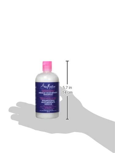 imageSheaMoisture Silicone Free Shampoo for Dry Hair Sugarcane Extract and Meadowfoam Paraben Free Shampoo 13 oz
