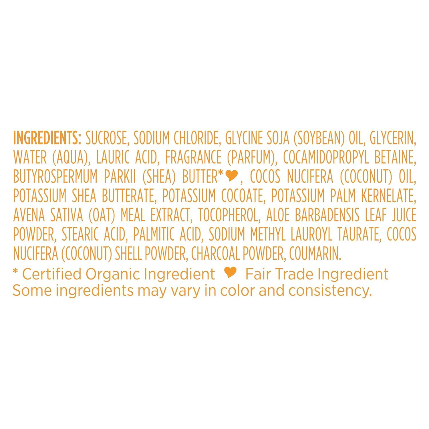 imageSheaMoisture Sugar Body Scrub African Black Soap for healthy glowing skin African black soap with 24h shea moisture nutrients 12 oz