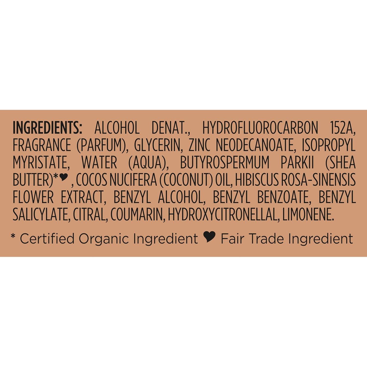 imageSheaMoisture Whole Body Deodorant Spray Fresh 72h Odor Control Aluminum Free 4 oz