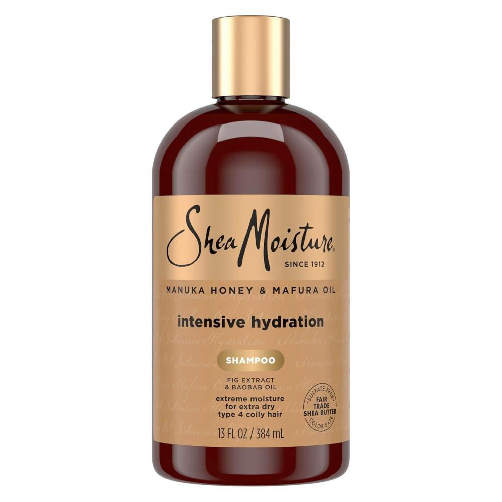 imageShea Moisture Intensive Hydration Shampoo Manuka Honey and Mafura Oil for Dry Damaged Hair SulfateFree 13 oz13 Fl Oz Pack of 1
