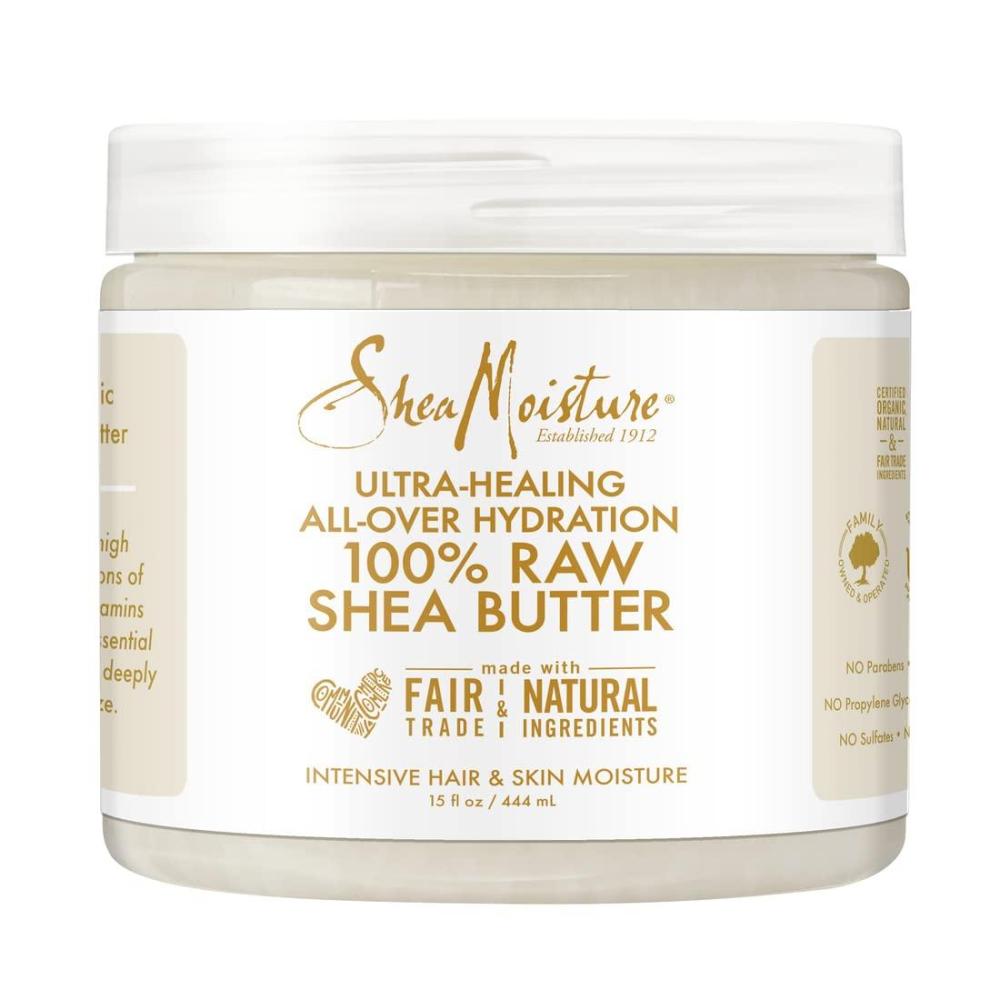 imageSheaMoisture AllOver Hydration for UltraHealing for Dry Skin 100 Raw Shea Butter 115 oz15 Fl Oz Pack of 1