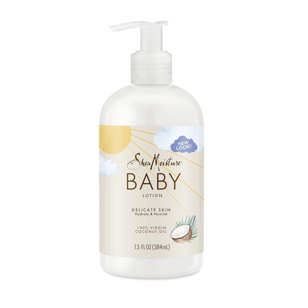 imageSheaMoisture Baby Lotion 100 Virgin Coconut Oil for Baby Skin Baby Lotion Clear Skin Moisturizer 8 oz13 Fl Oz Pack of 1