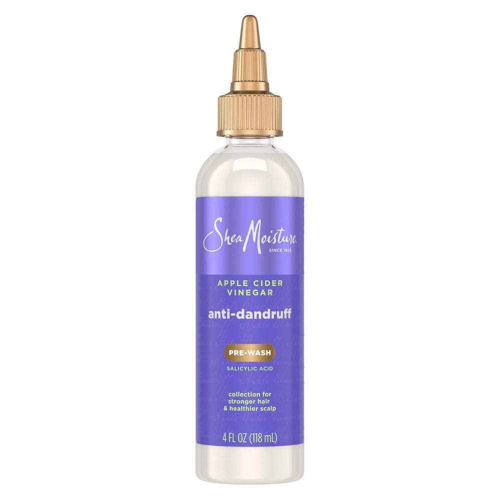 imageSheaMoisture Hair Care System AntiDandruff PreWash For Stronger Hair ampamp Healthier Scalp Formulated With Apple Cider Vinegar Fair Trade Shea Butter For Soft Smooth Hair 4ozHair Care Agent
