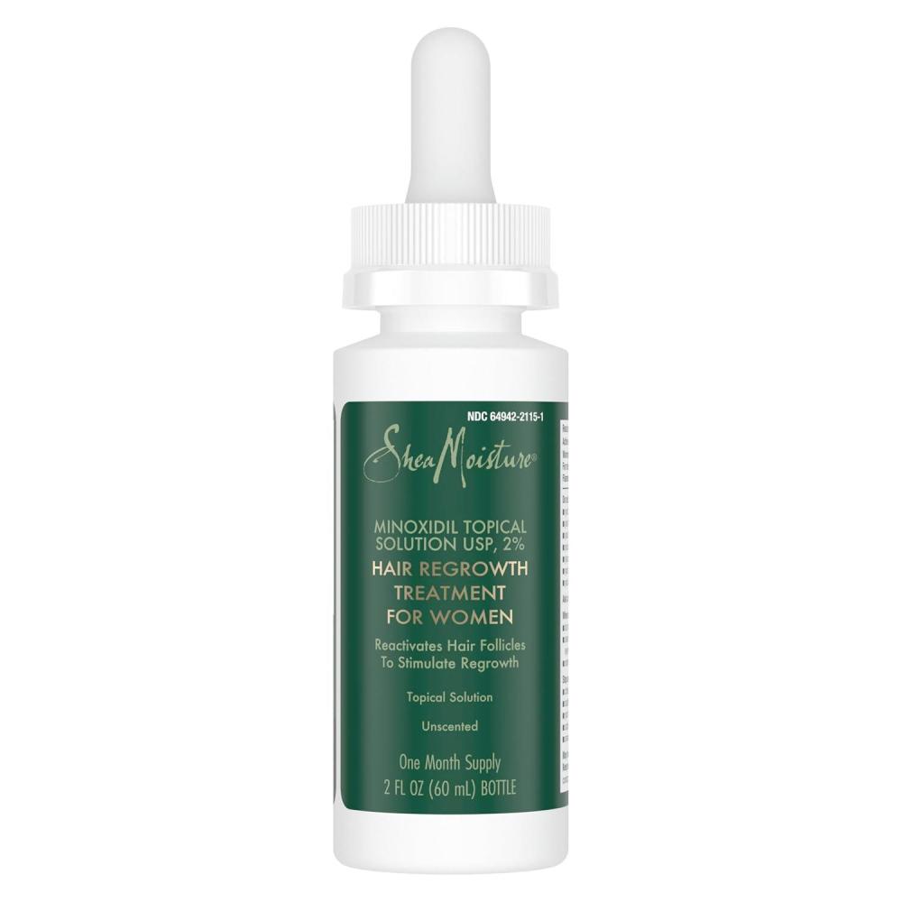 imageSheaMoisture Hair Regrowth Treatment for Women Minoxidil Topical Solution UPS 2 to Stimulate Hair Regrowth Unscented 2 oz