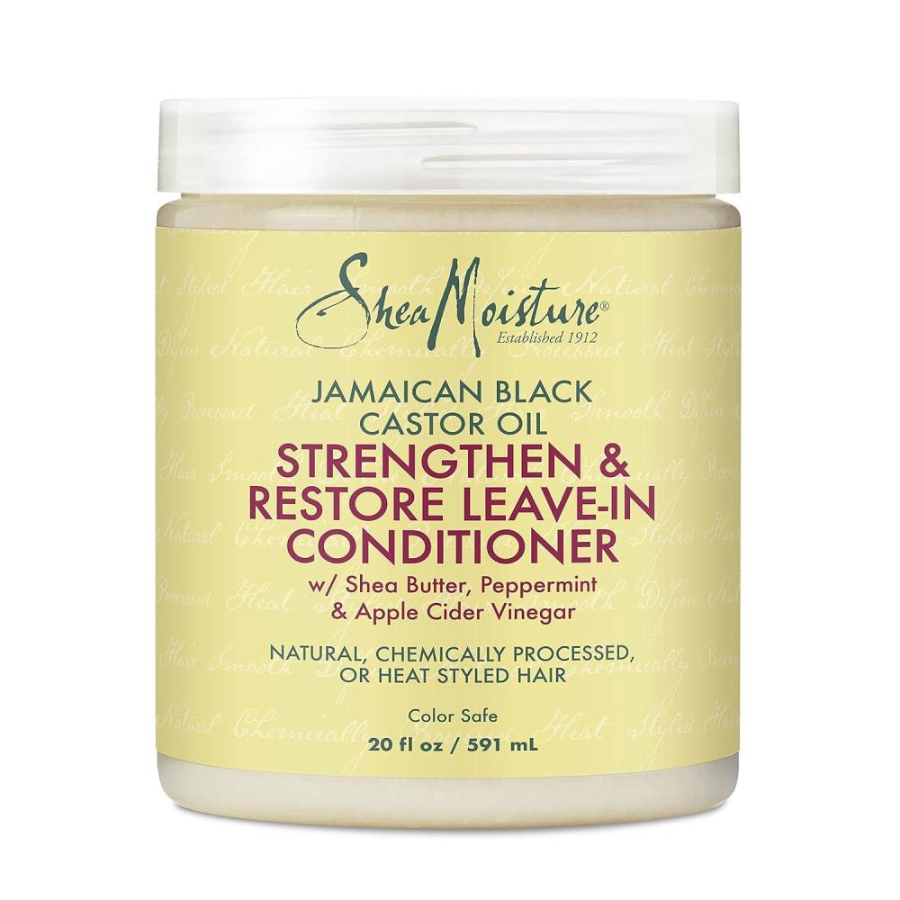 imageSheaMoisture Leave In Conditioner Conditioner For Hair Jamaican Black Castor Oil To Soften and Detangle Hair 20 oz
