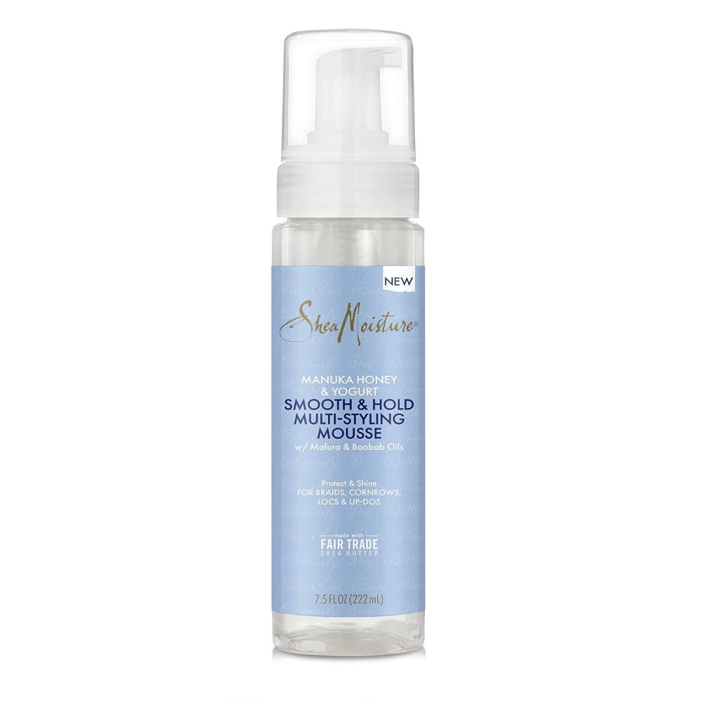 imageSheaMoisture Manuka Honey ampamp Yogurt Smooth ampamp Hold MultiStyling Hair Mousse For Nourishment 75 oz75 Fl Oz Pack of 1