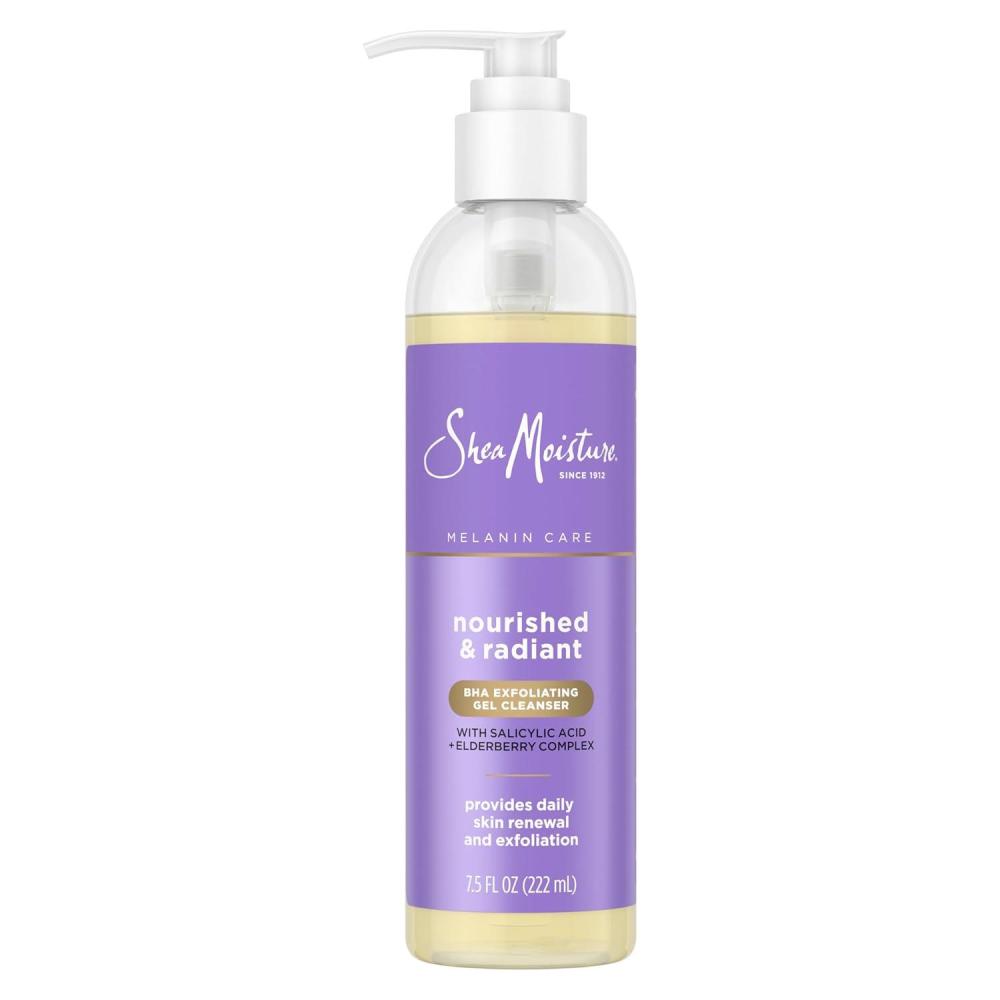 imageSheaMoisture Radiance BHA Exfoliating Gel Cleanser Nourished ampamp Radiant Daily Skin Renewal Enhanced Brightness ampamp Tone 75 fl oz