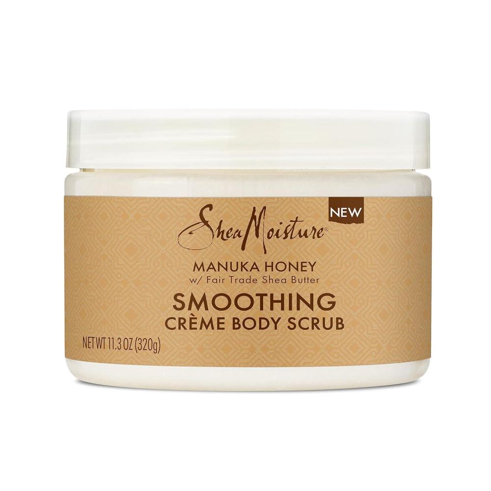 imageSheaMoisture Smoothing Body Scrub Manuka Honey To Reduce Rough Skin Exfoliating Body Scrub with Fair Trade Shea Butter 113 oz113 Ounce Pack of 1