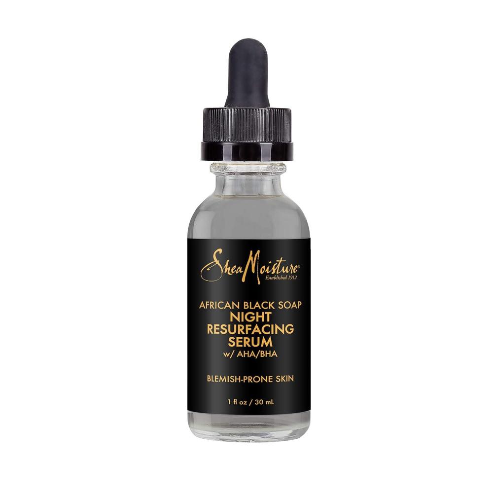 imageSheamoisture Overnight Resurfacing Serum for Blemish Prone Skin African Black Soap With Shea Butter 1 oz1 Fl Oz Pack of 1