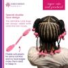 Confidence – GaBBY Bow Sweet Pea Design – Patented Non-Slip Barrettes – 50 Pack – 5 Flower Colors(Assorted)
