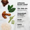 SheaMoisture Bar Soap 6 Count for Troubled Skin African Black Soap Cleanser with Shea Butter 8 oz(Fragranced)