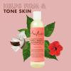 SheaMoisture Bath, Body and Massage Oil Lavender Wild Orchid Calming Moisturizer for Sensitive Skin 8 oz(Coconut Oil and Hibiscus)