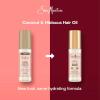 SheaMoisture Coconut & Hibiscus Smooth & Shine Oil Coconut & Hibiscus Softens and Hydrates Hair With Manketti and Coconut Oil For a Lightweight Texture 3.3fl oz(Hair Styling Agent)