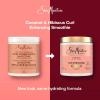 SheaMoisture Curl Enhancing Smoothie Hair Cream Coconut and Hibiscus for Thick, Curly Hair Sulfate Free and Paraben Free Curl Cream 20 oz(Hibiscus)