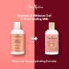 SheaMoisture Curl & Style Milk Coconut & Hibiscus with Silk Protein & Neem Oil for Thick, Defined, Curly Hair Fair Trade, Sulfate-Free 8 oz(Milk)