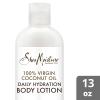 SheaMoisture Daily Hydration Body Lotion Moisturizer 100% Virgin Coconut Oil For All Skin Types Paraben Free 16 oz(13 Fl Oz (Pack of 1))