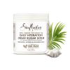 SheaMoisture Daily Hydration Crème Sugar Scrub Care for Dry Skin 100% Virgin Coconut Oil Acacia Senegal Exfoliating Scrub, Coffee, 8 Oz(Sugar Scrub)