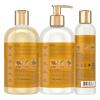 SheaMoisture Deep Moisturizing Hair Care 3 Count Raw Shea Butter For Curly, Dry and Damaged Hair Sulfate Free Shampoo and Conditioner, Hair Detangler with Sea Kelp and Argan Oil