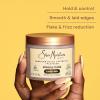 SheaMoisture Edge Control Strong Hold Gel+Flaxseed Jamaican Black Castor Oil Keeps Edges in Place,No Flakes,Infused With Hydrolyzed Corn Starch,Glycerin,Indulgent Scent ParabenFree AntiFrizz Gel 3.5oz(3.5 Ounce (Pack of 1))