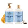 SheaMoisture Hydrate & Repair conditioner For Damaged Hair Manuka Honey & Yogurt Shea Butter Shampoo and Conditioner 13 Fl.oz(13 Fl Oz (Pack of 2))