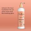 SheaMoisture Illuminating Body Lotion with Coconut Oil, Hibiscus, Niacinamide and Pro-Ceramides, Instantly Enhancing Skin’s Natural Glow, 24H Moisturizing 16 oz