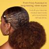SheaMoisture Strong Hold Styling Gel+Flaxseed Jamaican Black Castor Oil Gives Controlled Style,AllDay Hold,Infused With Castor Seed Oil,SheaButter & Indulgent Scent ParabenFree AntiFrizz Hair Gel 15oz(Hair Styling Agent)